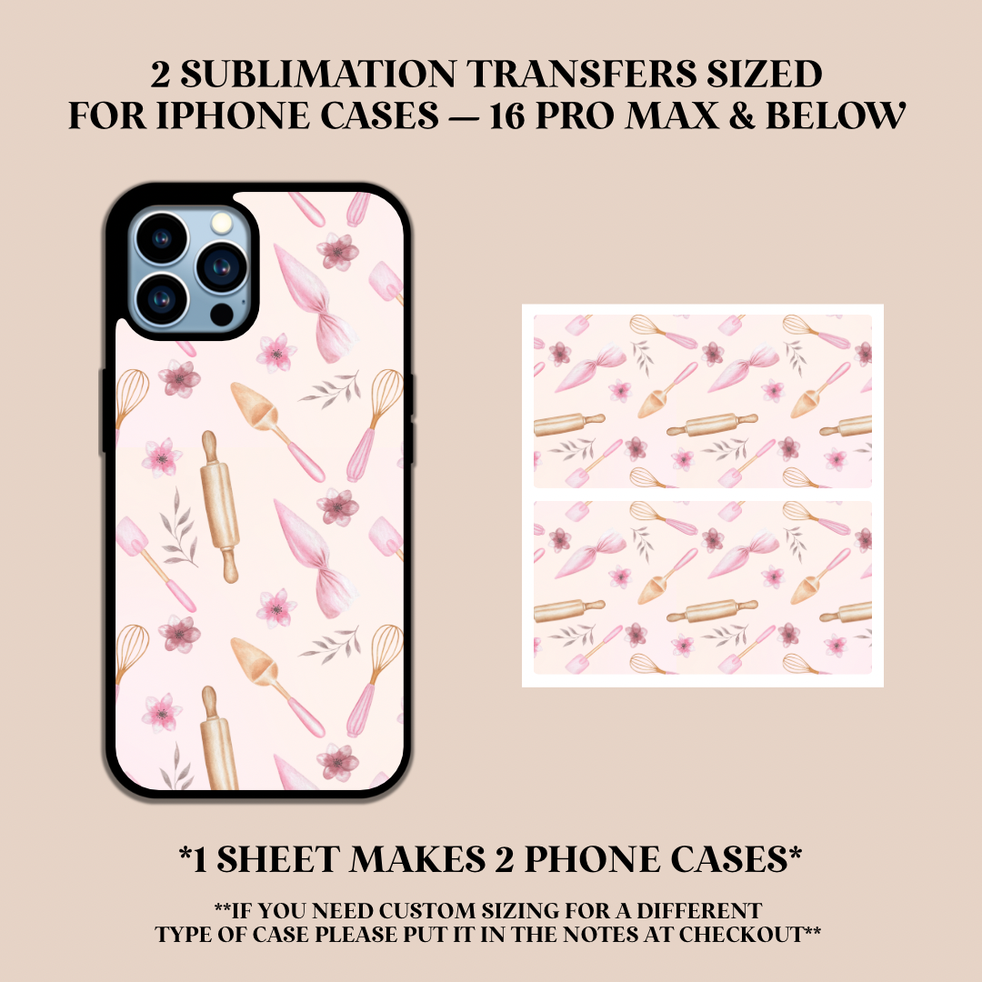 Baking Phone Case Sublimation Transfer