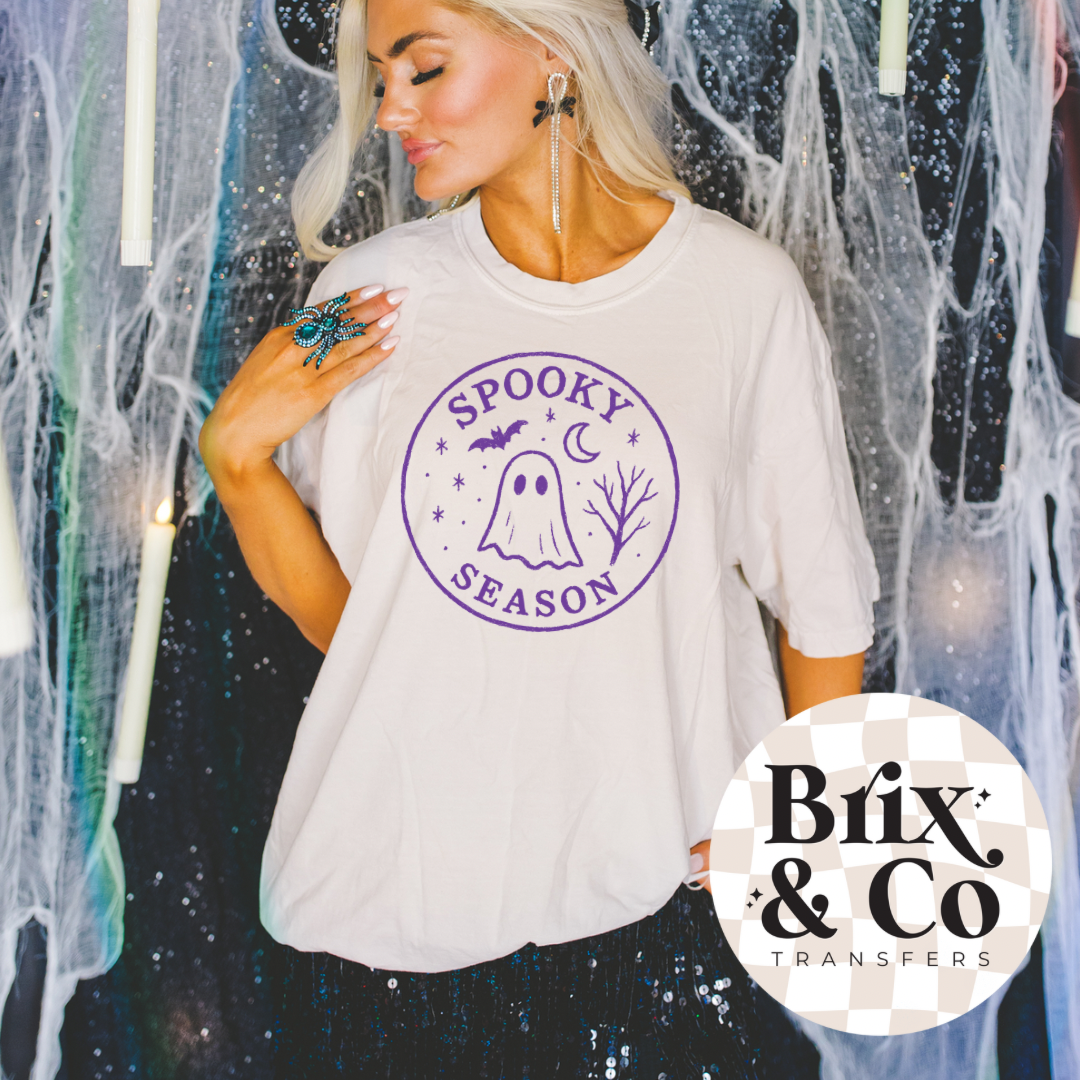 Spooky Season Single Color (Purple)