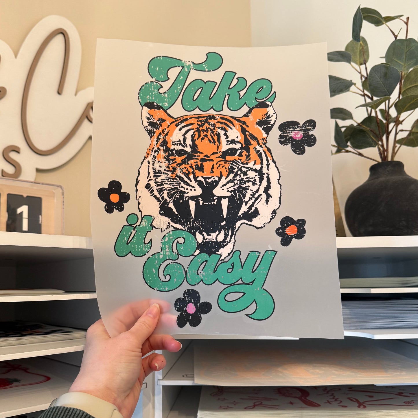 Take It Easy DTF HOT PEEL