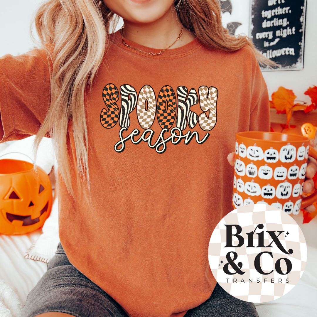 Spooky Season DTF HOT PEEL