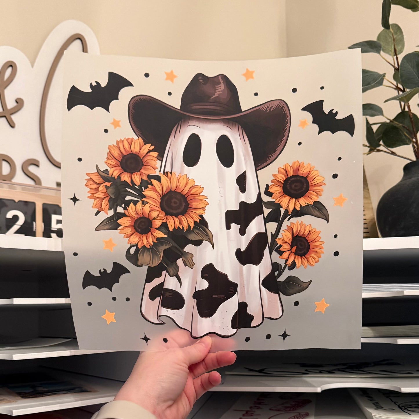 Western Ghost DTF HOT PEEL