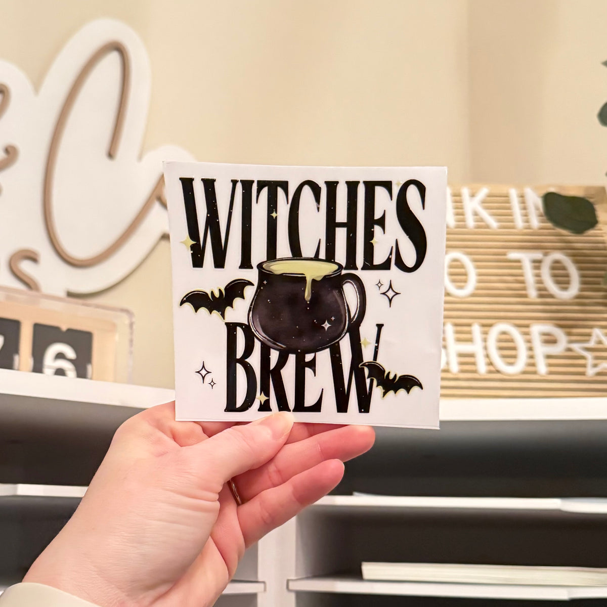Witches Brew 4” Decal