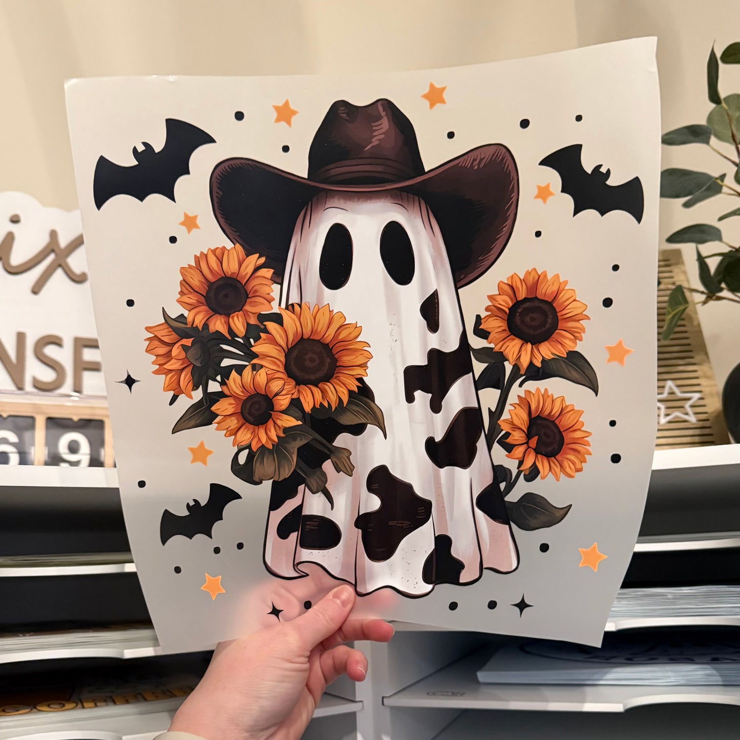 Western Ghost DTF HOT PEEL