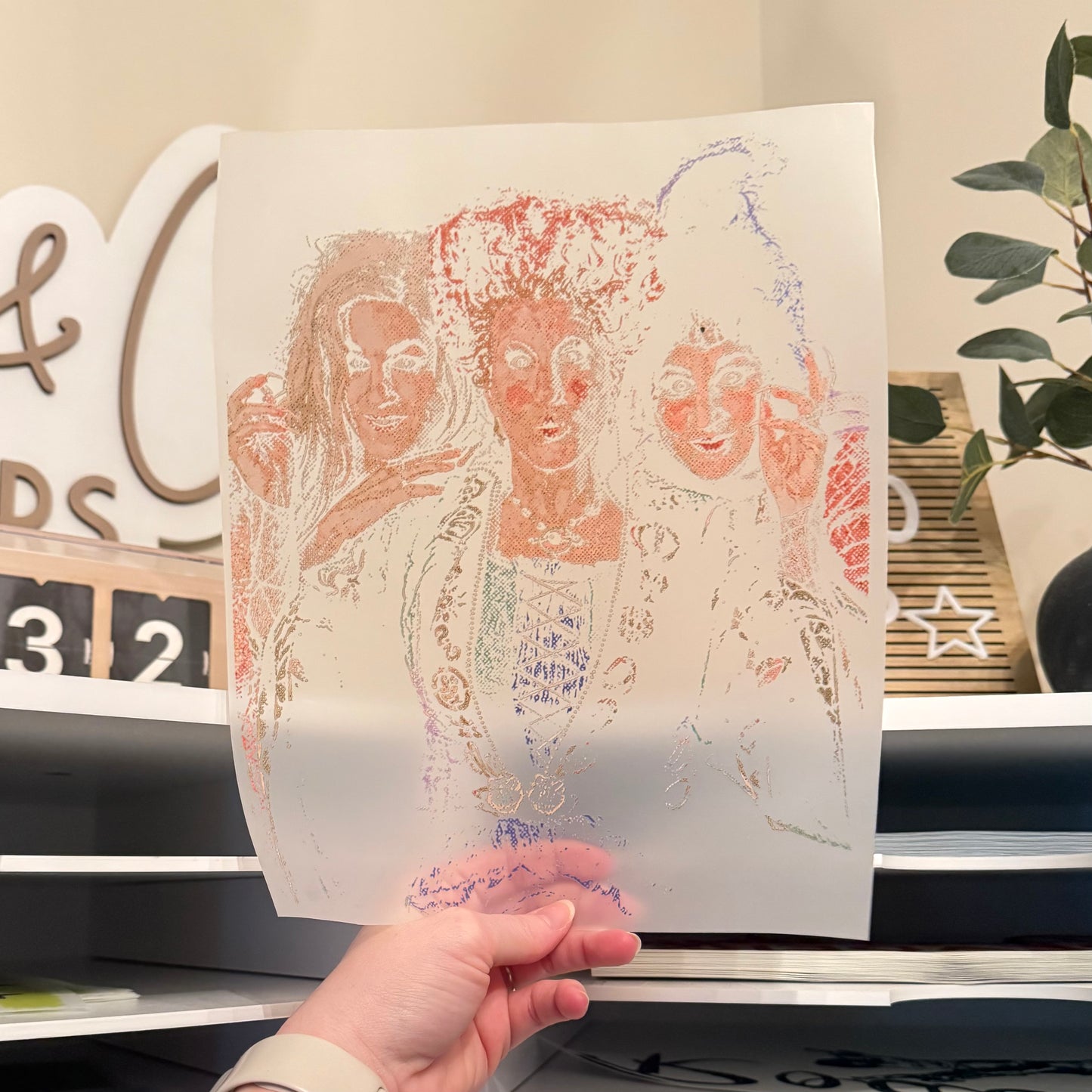 Half Tone Sisters DTF HOT PEEL