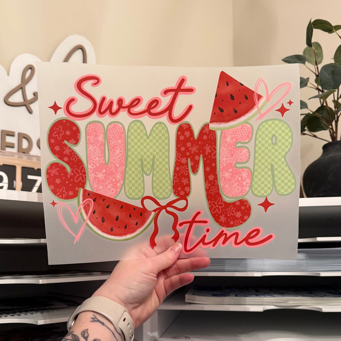 Sweet Summertime DTF HOT PEEL