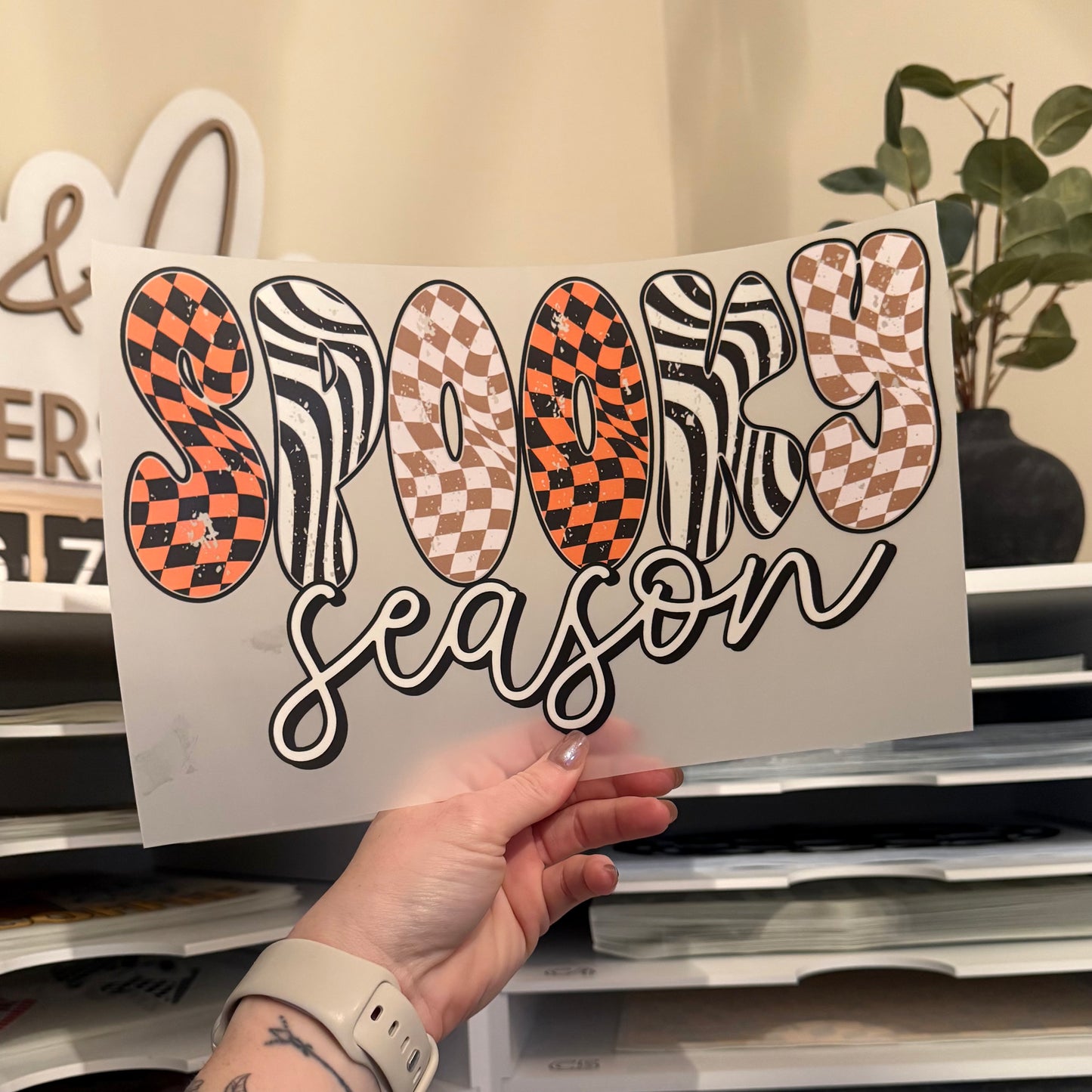Spooky Season DTF HOT PEEL
