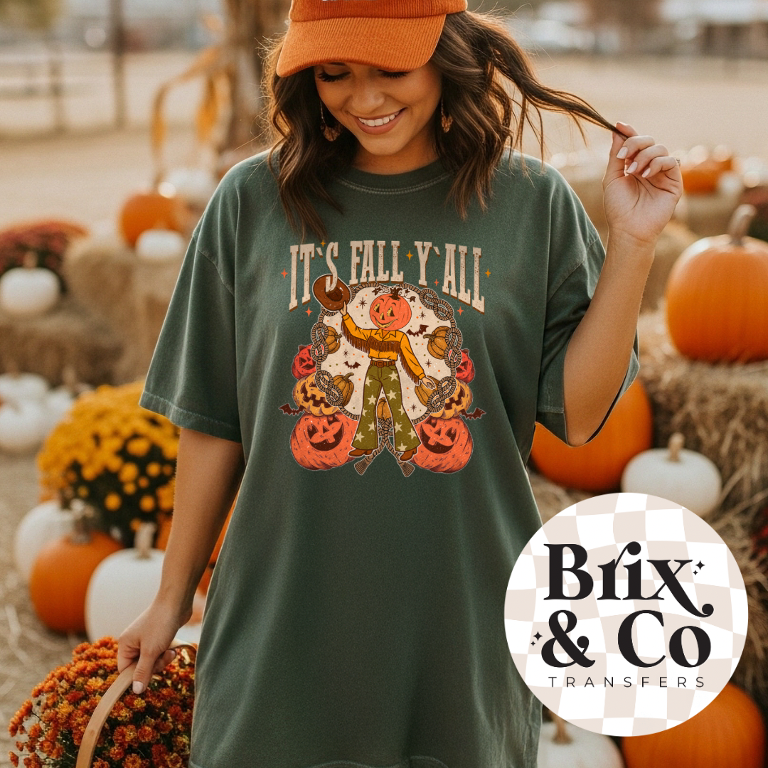 It’s Fall Y’all DTF HOT PEEL