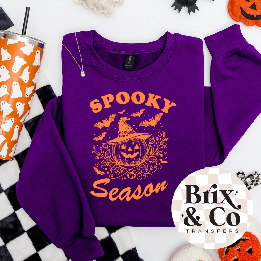 Spooky Season Single Color (Orange)