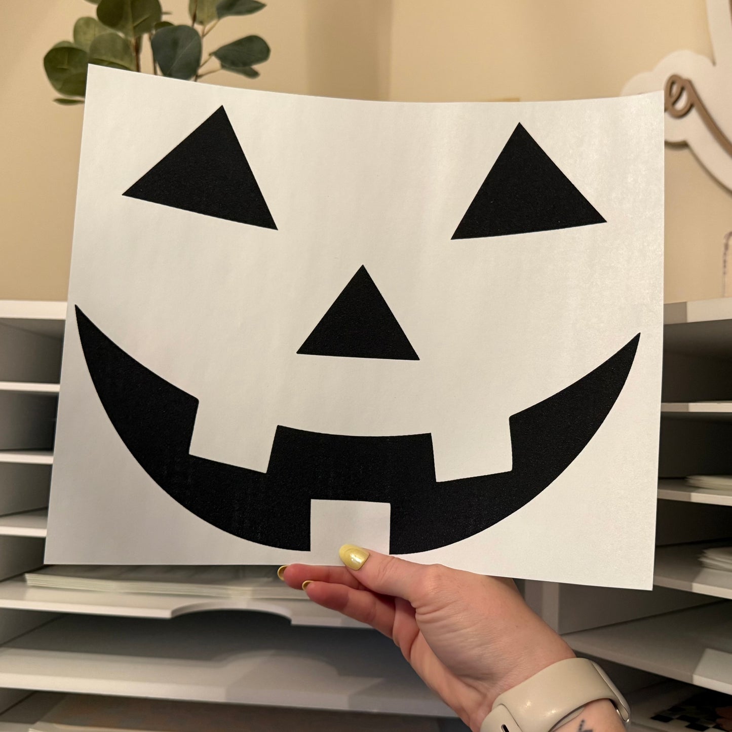 Jack-o’-Lantern Single Color PUFF