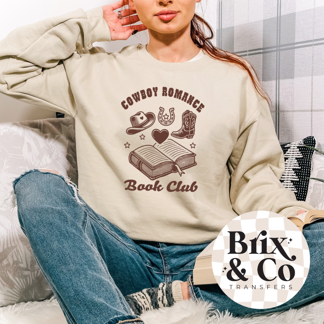 Cowboy Romance Book Club Single Color (Brown)