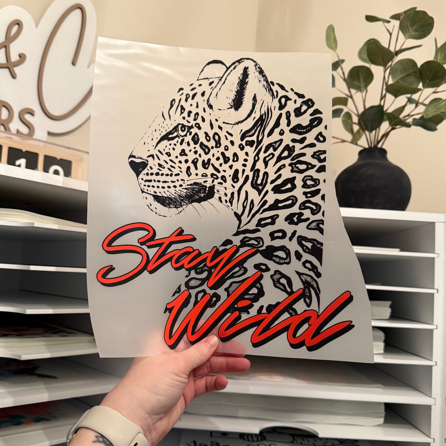 Stay Wild DTF HOT PEEL