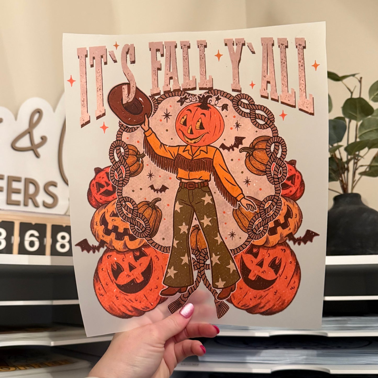 It’s Fall Y’all DTF HOT PEEL
