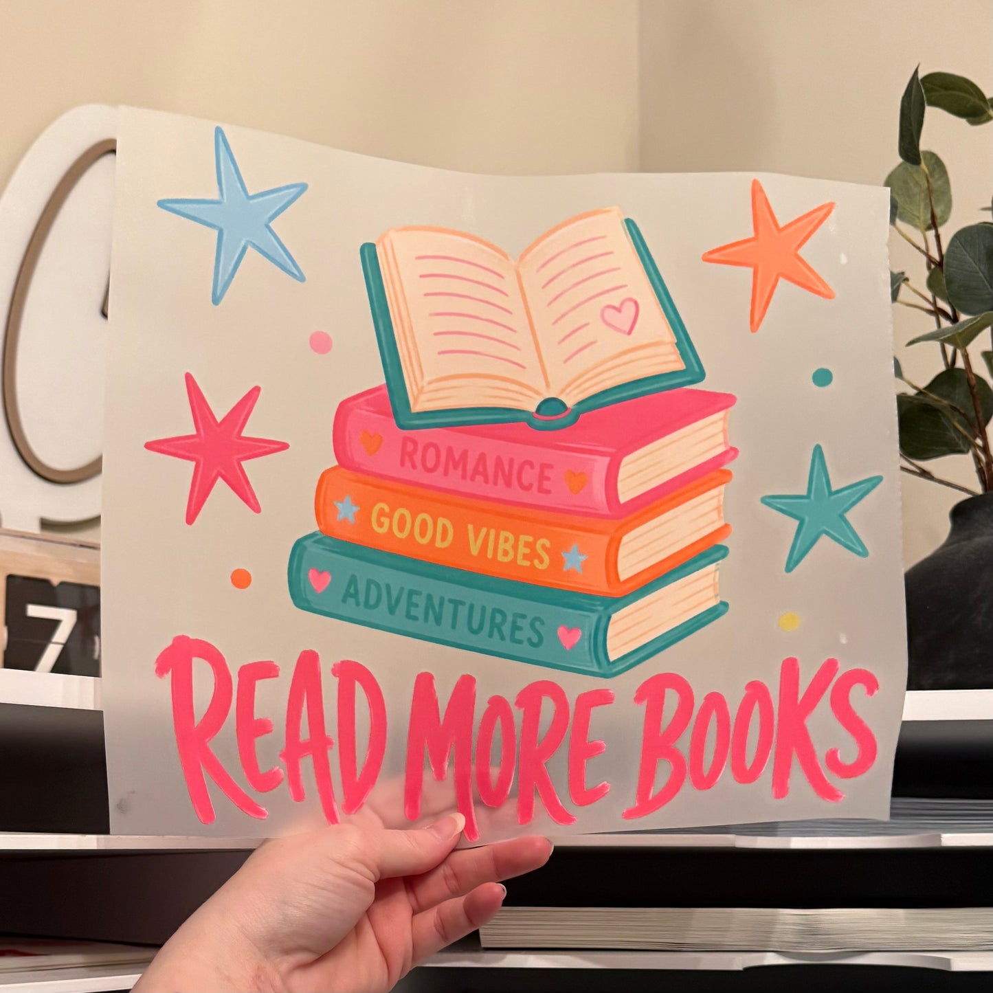 Read More Books DTF HOT PEEL