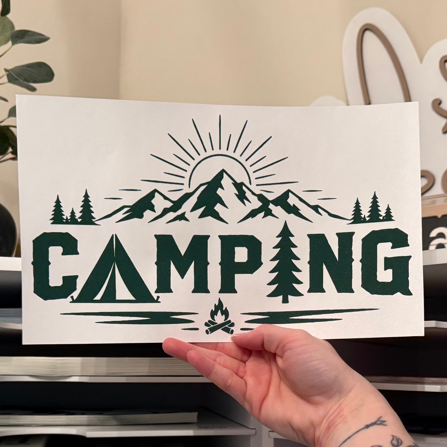 Camping Single Color (Hunter Green)