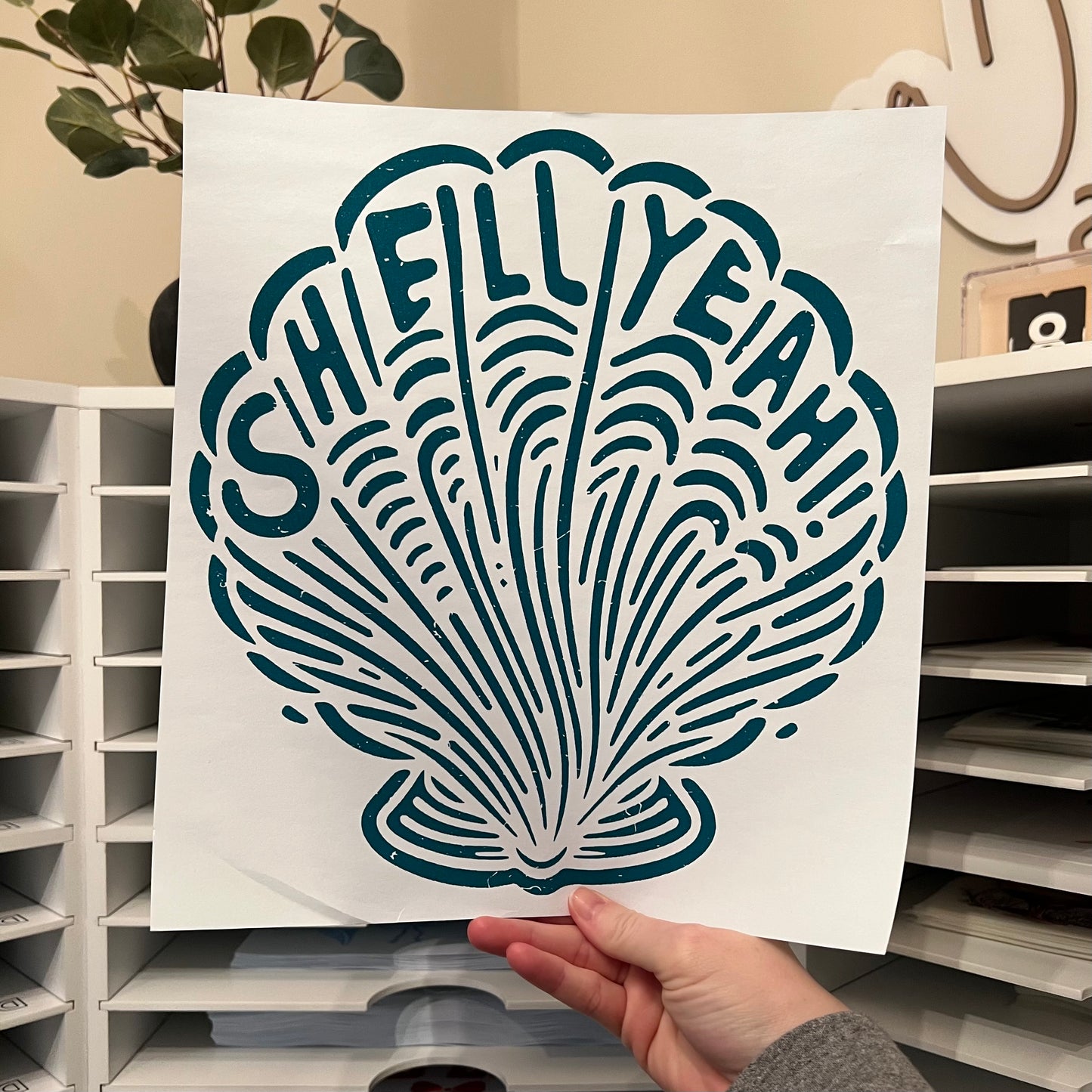Shell Yeah Single Color (Teal)