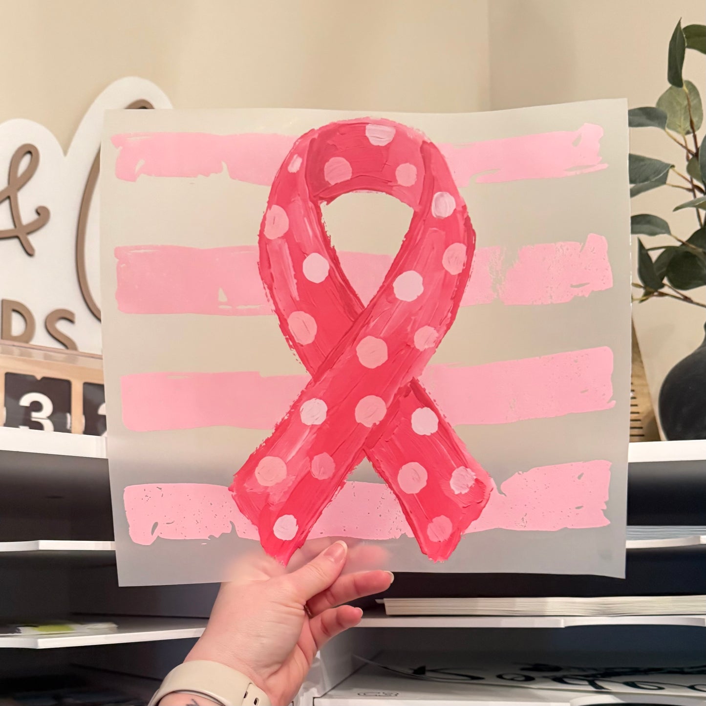 Breast Cancer Awareness DTF HOT PEEL
