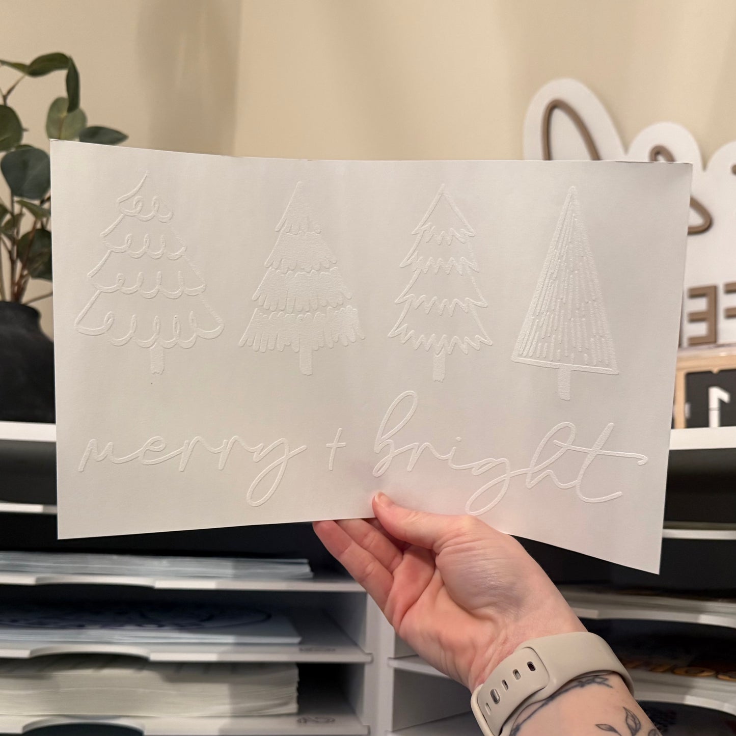 Merry & Bright Single Color