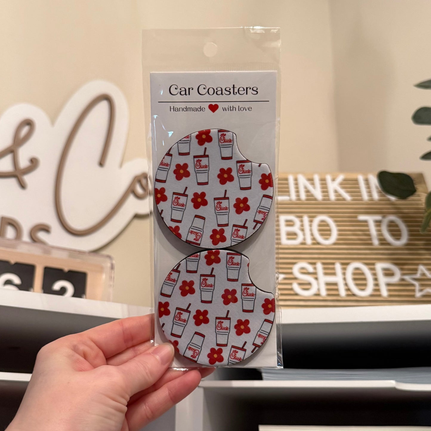 CFA Cup Car Coasters