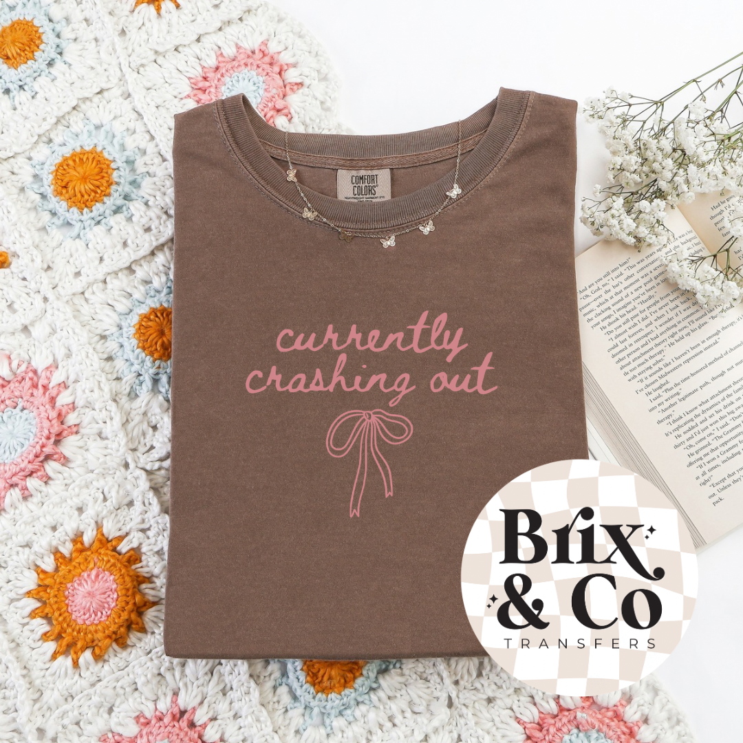 Currently Crashing Out Single Color (Dusty Rose) 8”