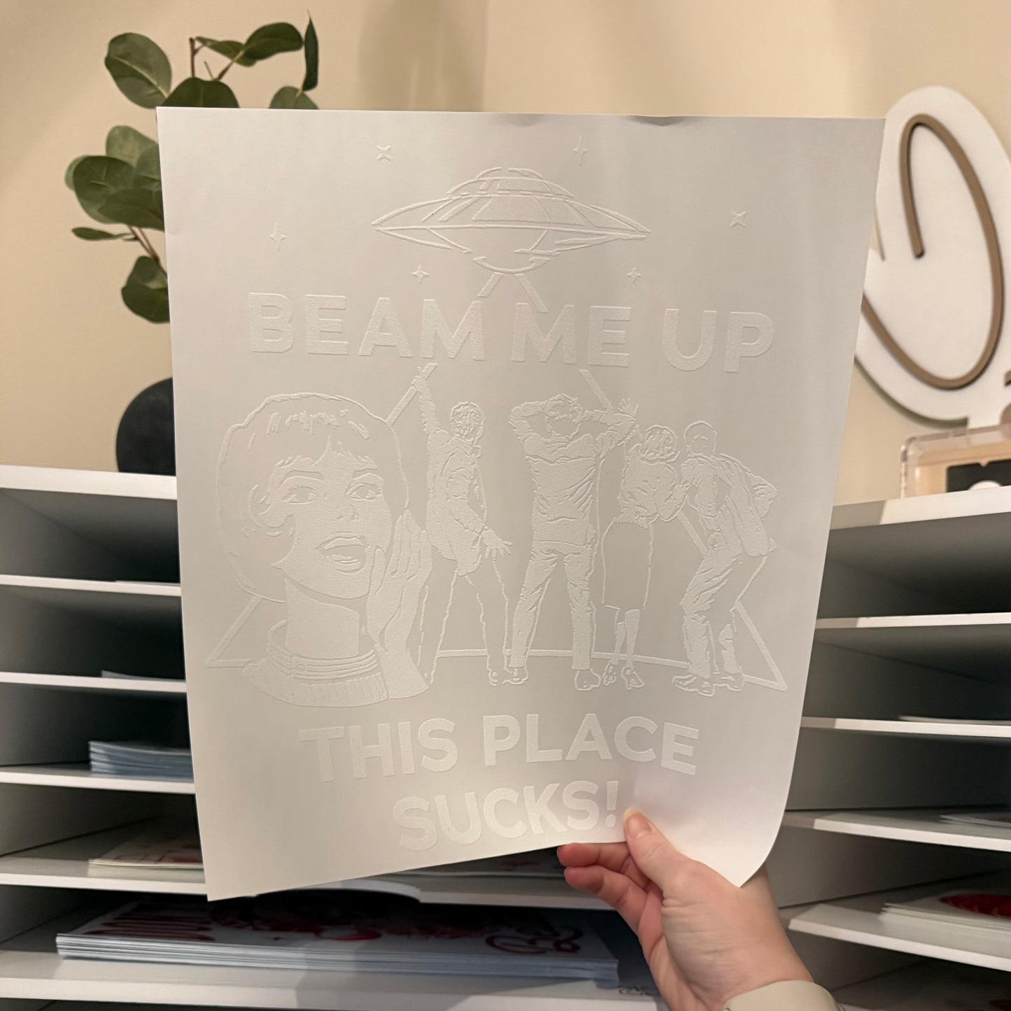 Beam Me Up Single Color