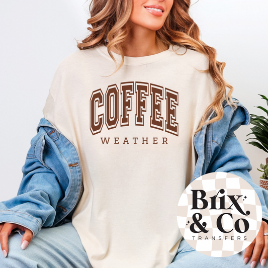 Coffee Weather Single Color (Brown)