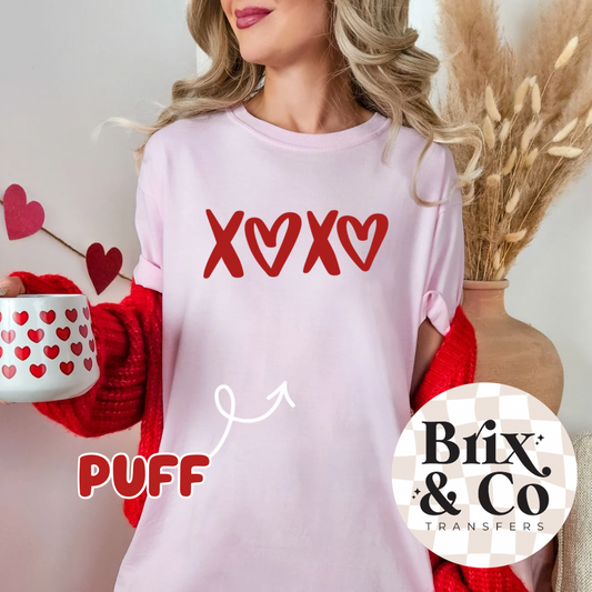 XOXO PUFF Single Color (Red)