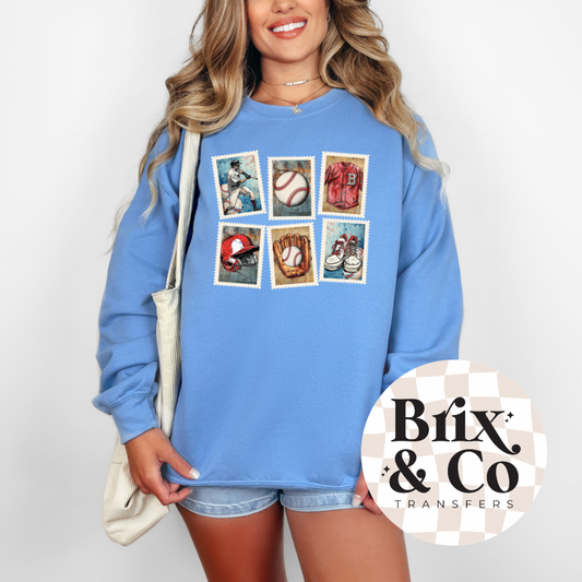 Baseball Stamps DTF HOT PEEL