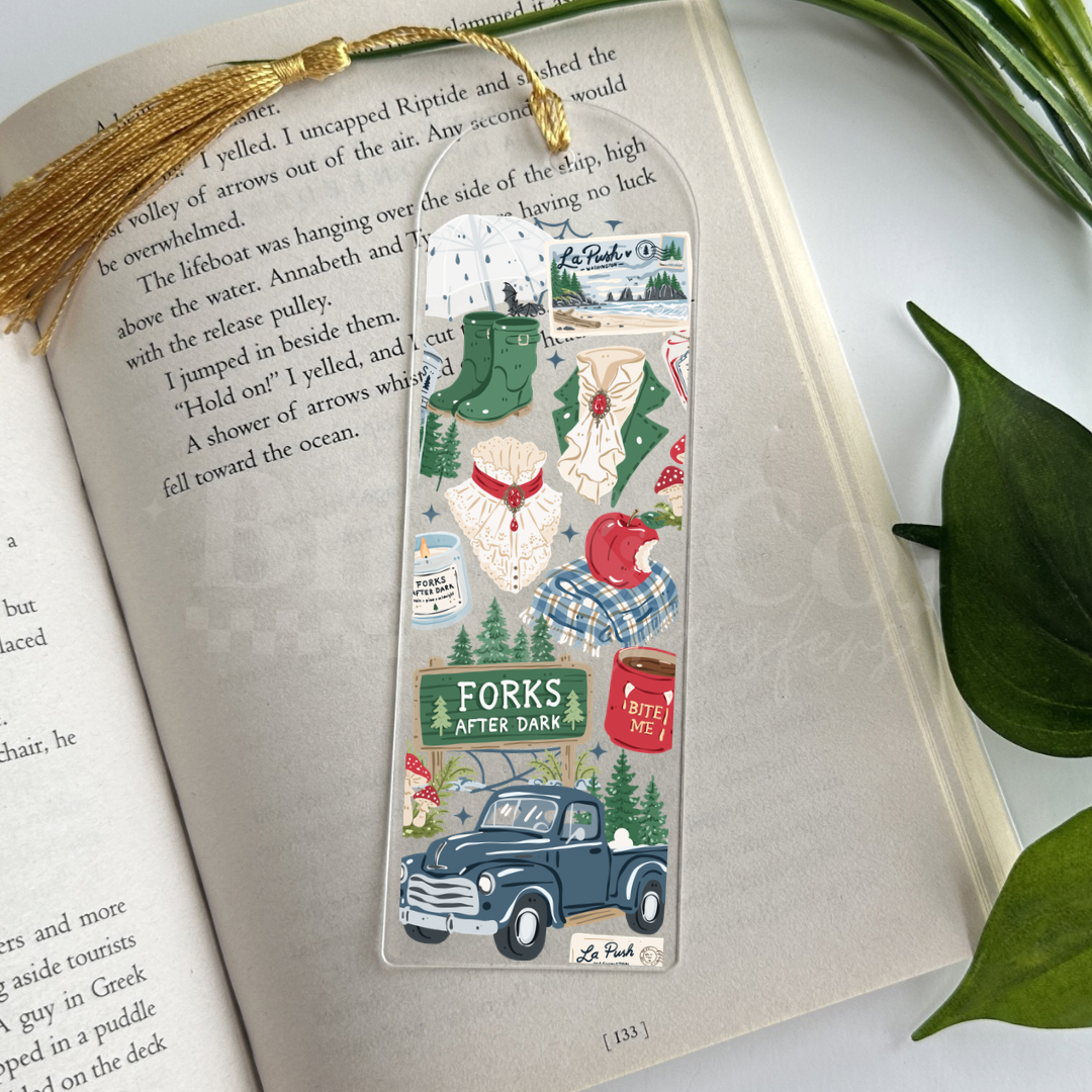 Twilight Doodles UVDTF Bookmark