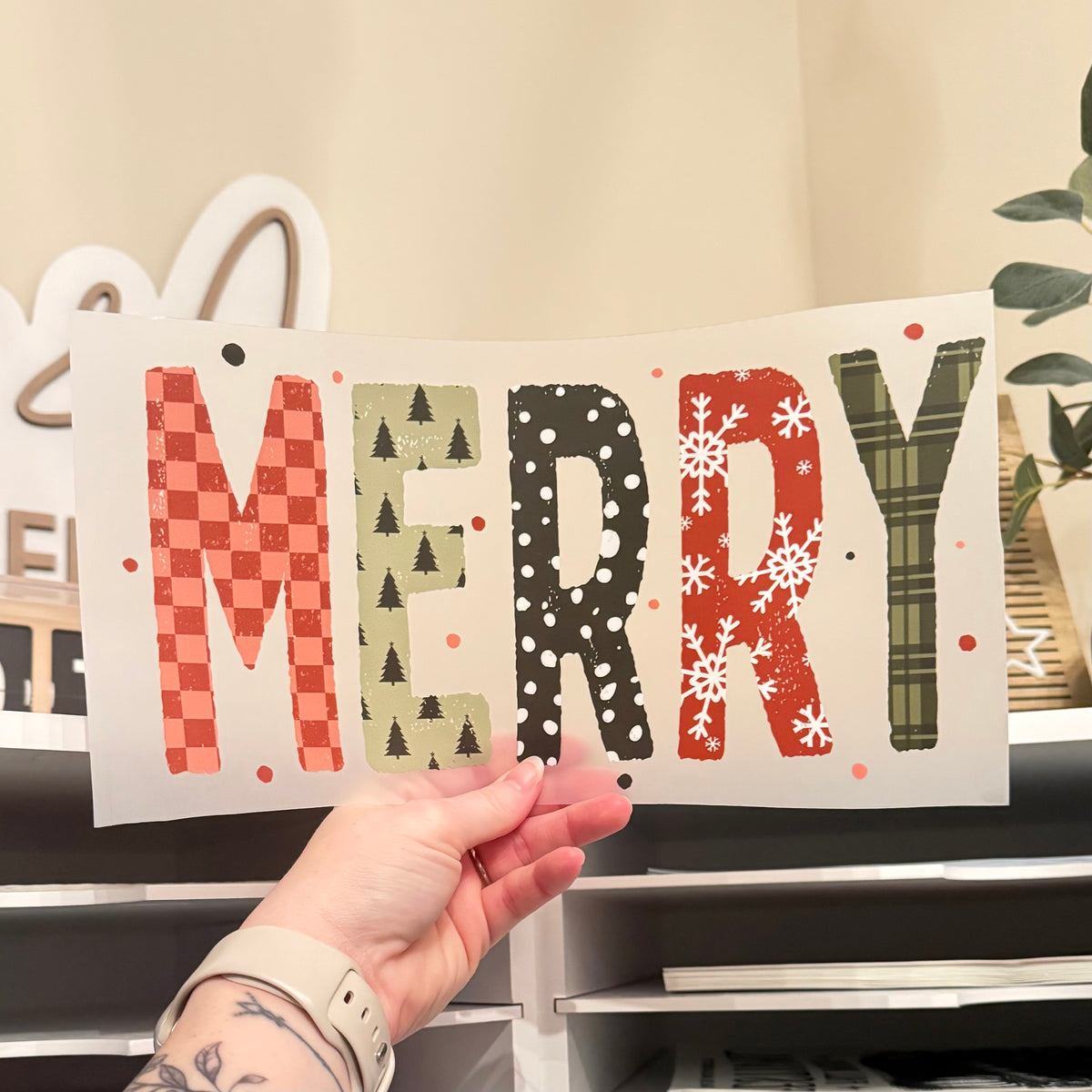 Merry DTF HOT PEEL