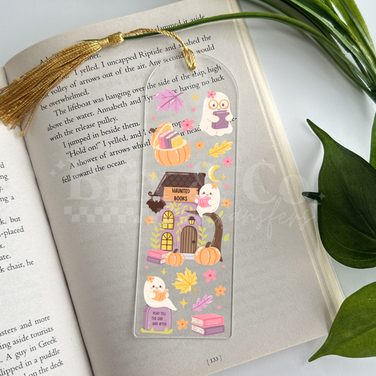 Haunted Books UVDTF Bookmark