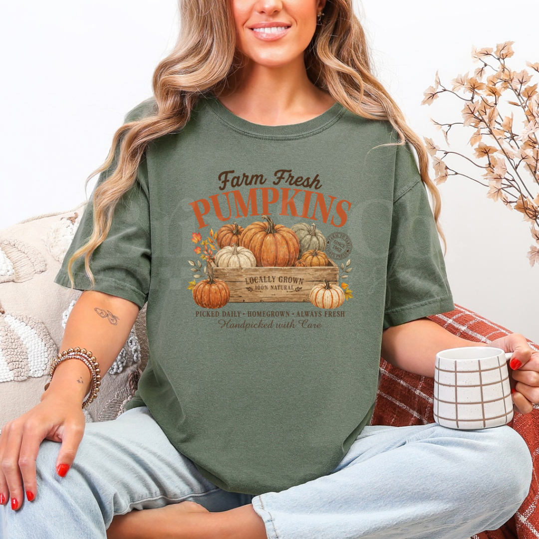Farm Fresh Pumpkins DTF HOT PEEL