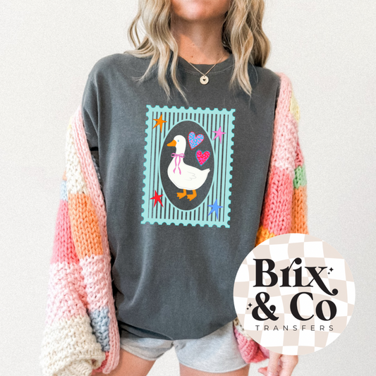 Goose Stamp DTF HOT PEEL