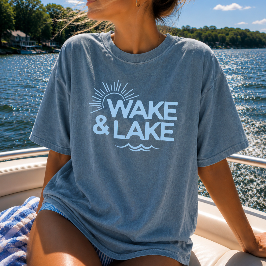 Wake And Lake Single Color (Light Blue)