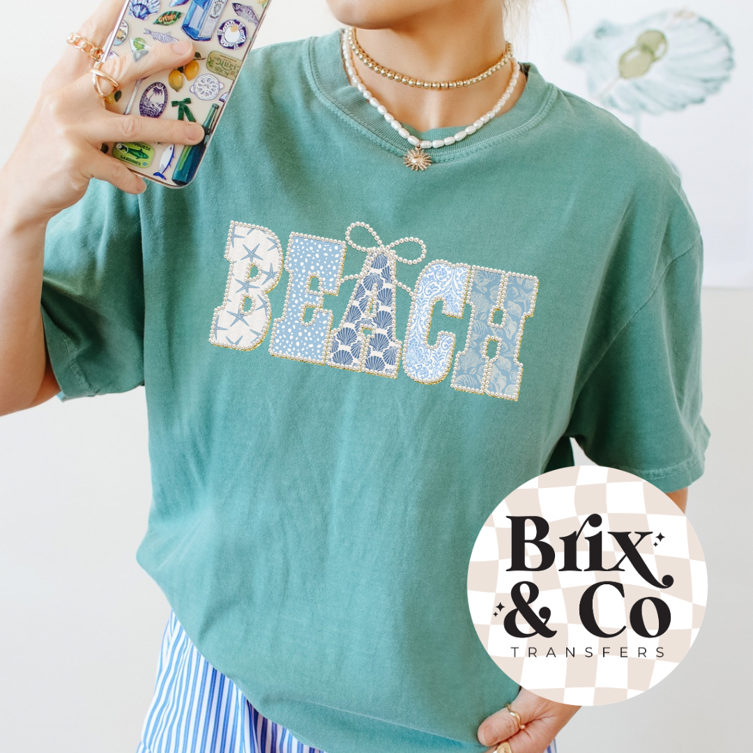 Coquette Beach DTF HOT PEEL