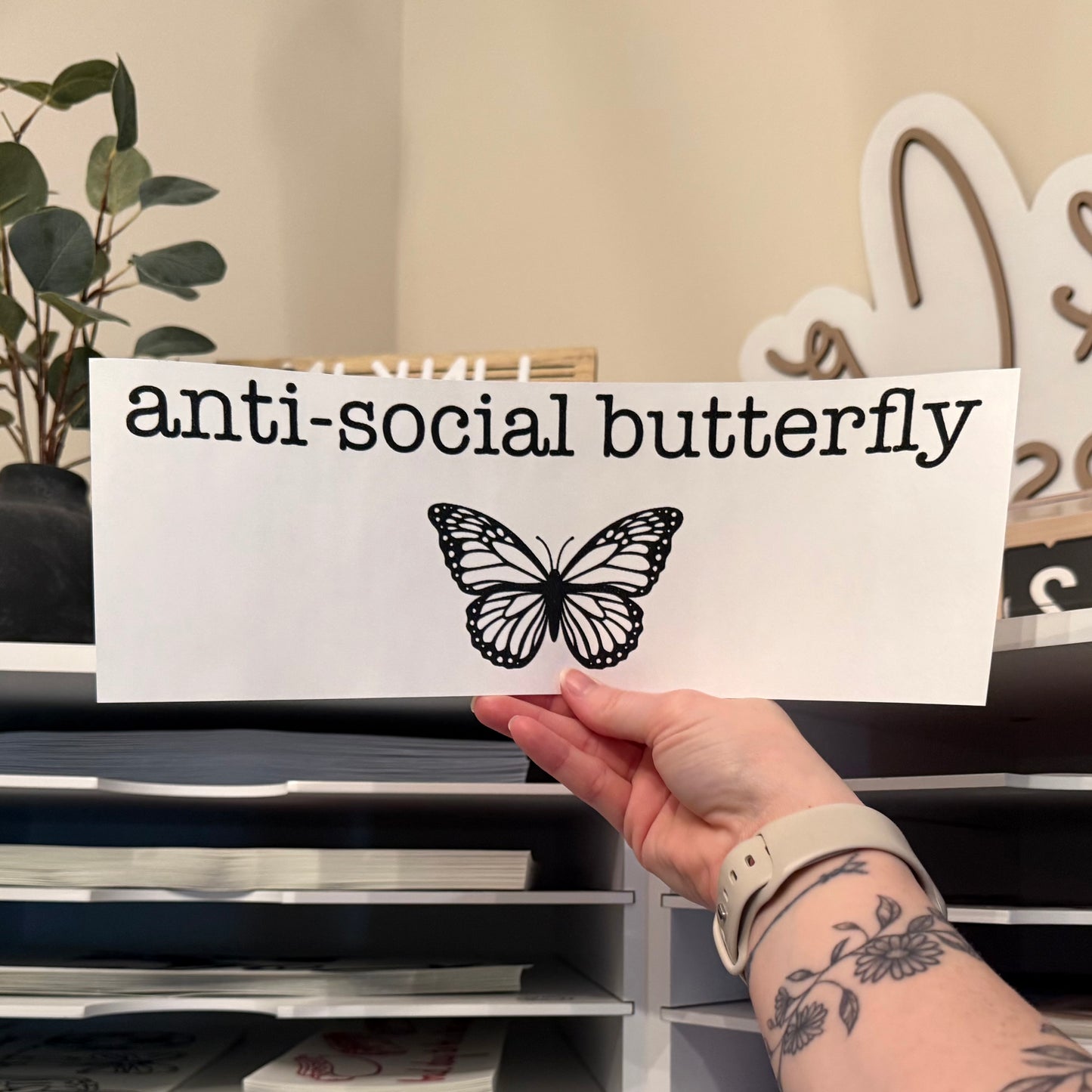 Antisocial Butterfly Single Color