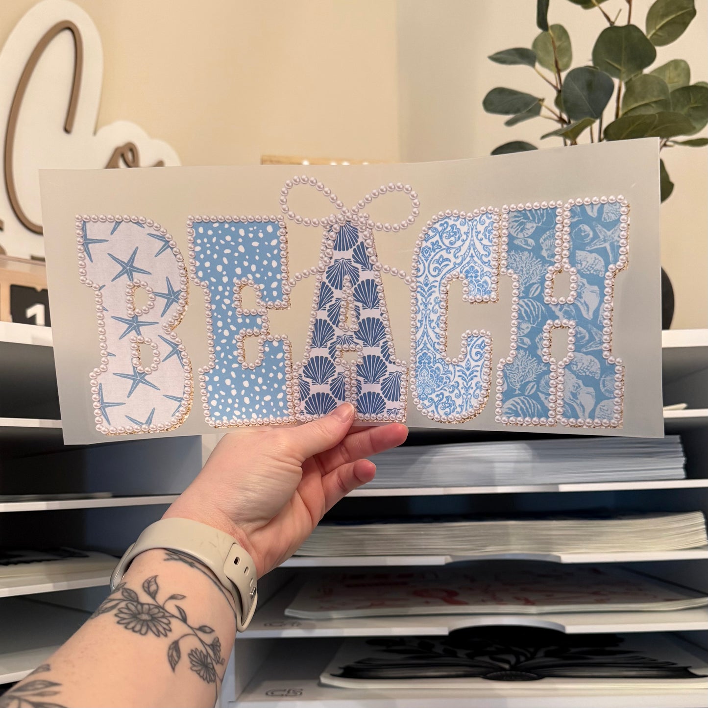 Coquette Beach DTF HOT PEEL