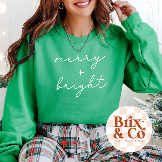 Merry + Bright Single Color