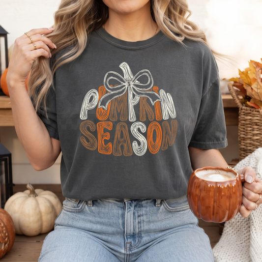 Pumpkin Season DTF HOT PEEL