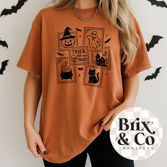 Spooky Stamps Single Color