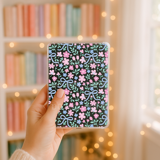Coquette Flowers UVDTF Kindle Case 6.8”