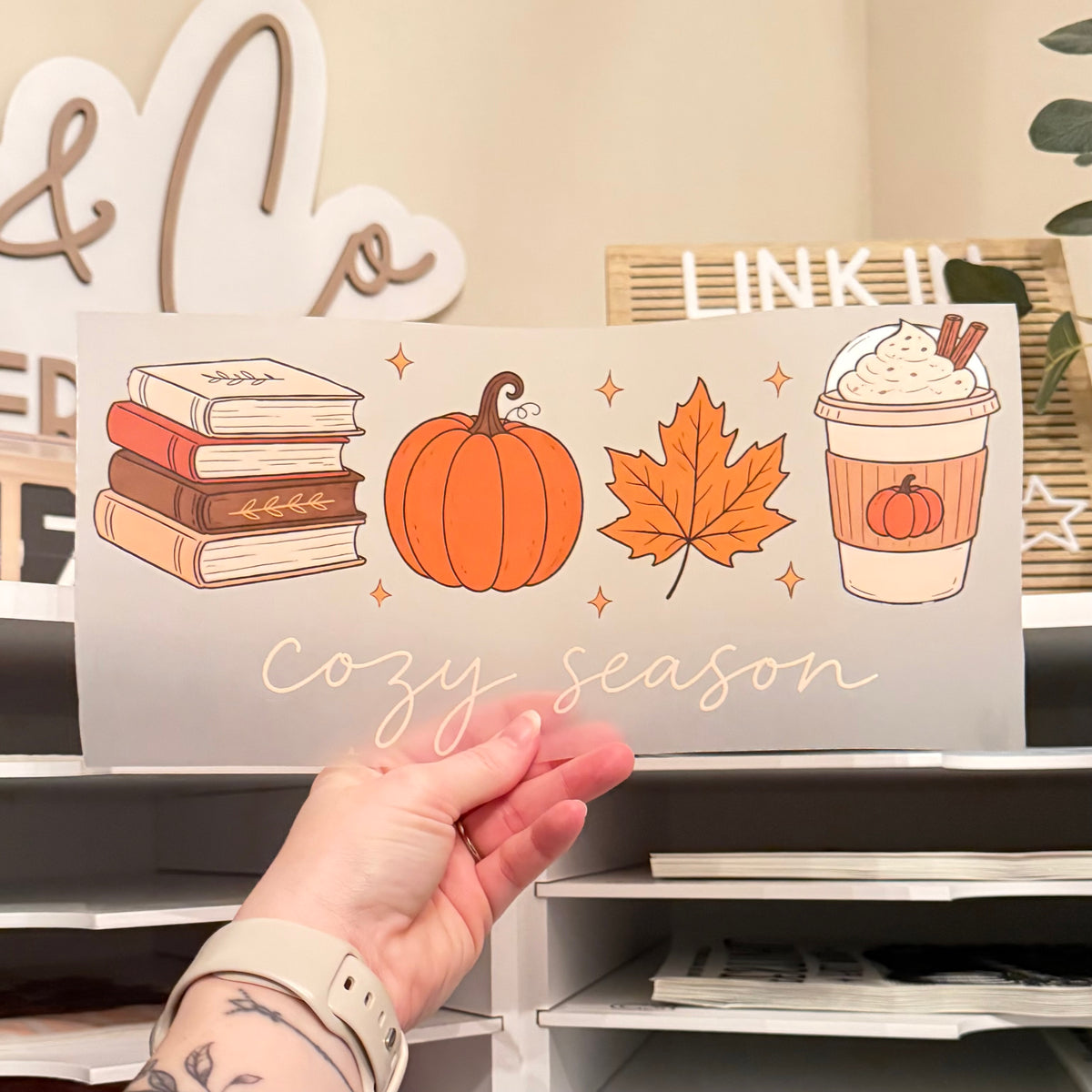 Cozy Season DTF HOT PEEL