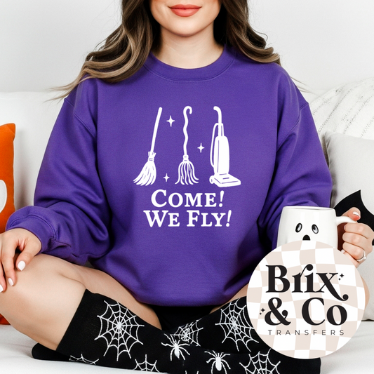 Come We Fly Single Color