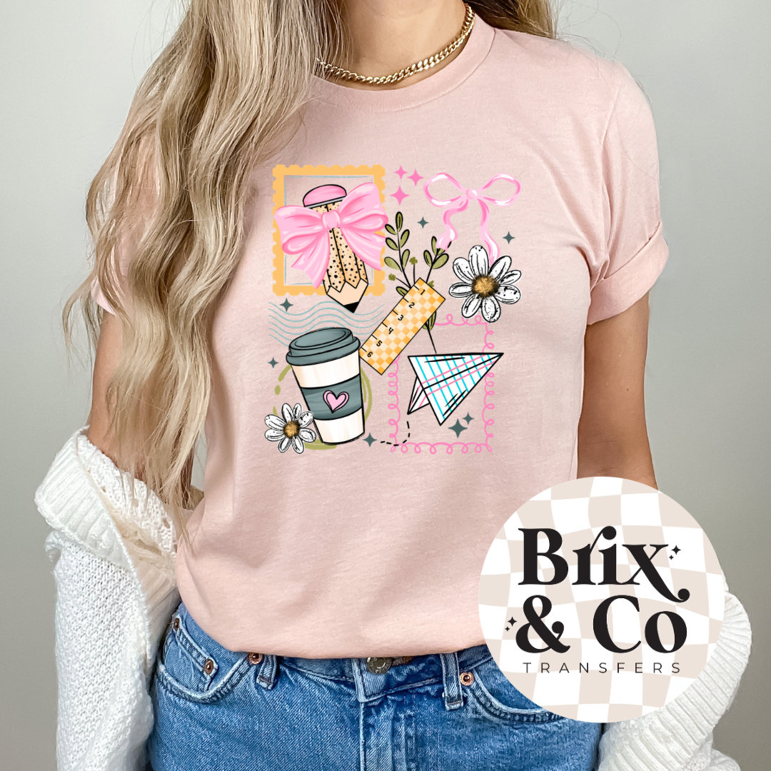 Teacher Stamps DTF HOT PEEL