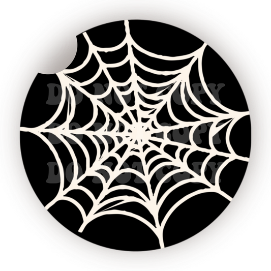Spider Web Car Coaster Sublimation Transfer (Set of 2)