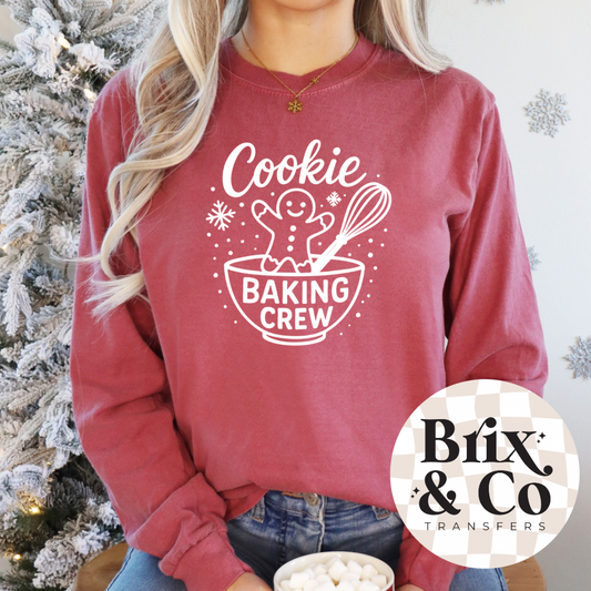 Cookie Baking Crew Adult Single Color