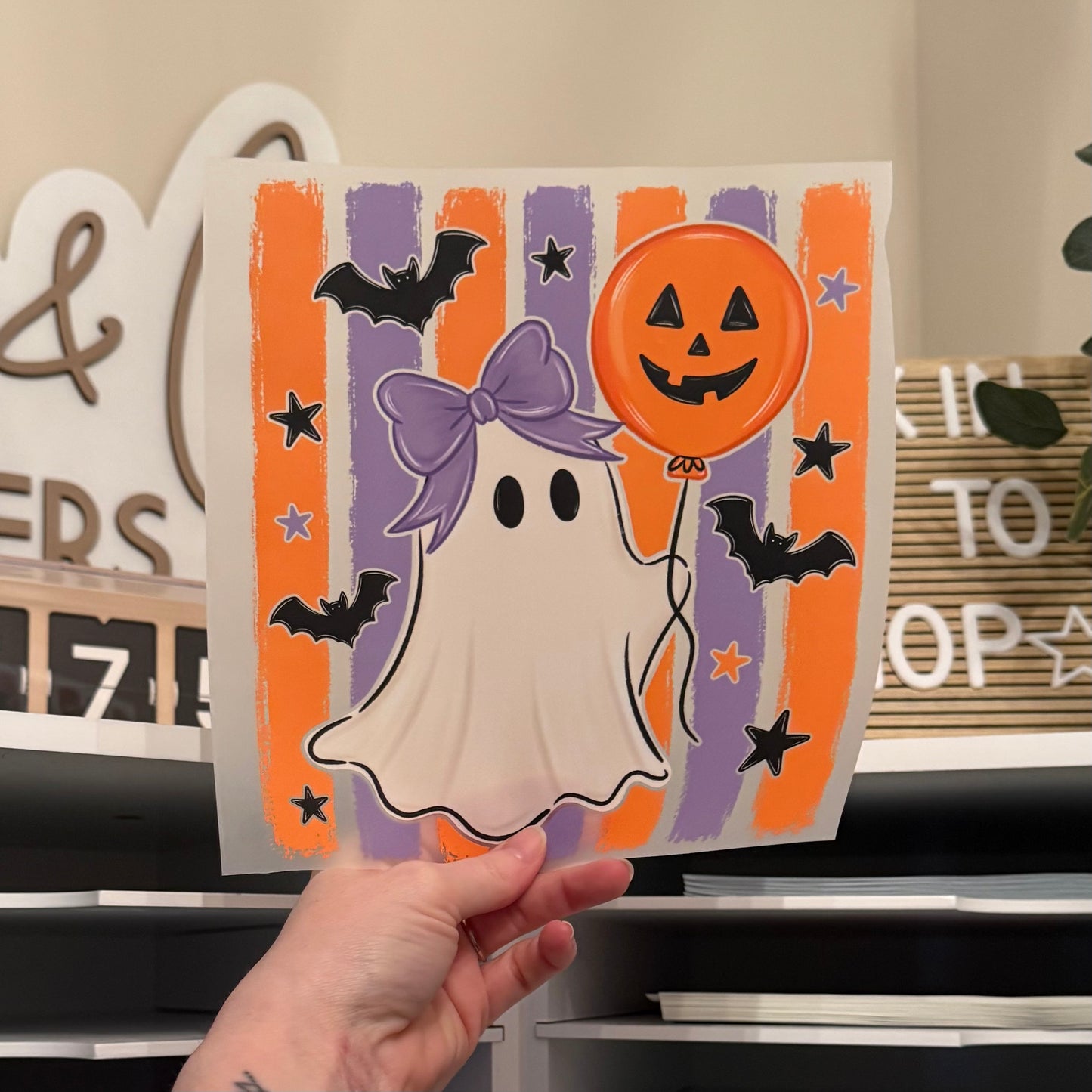 Girl Ghost Youth 8” DTF HOT PEEL