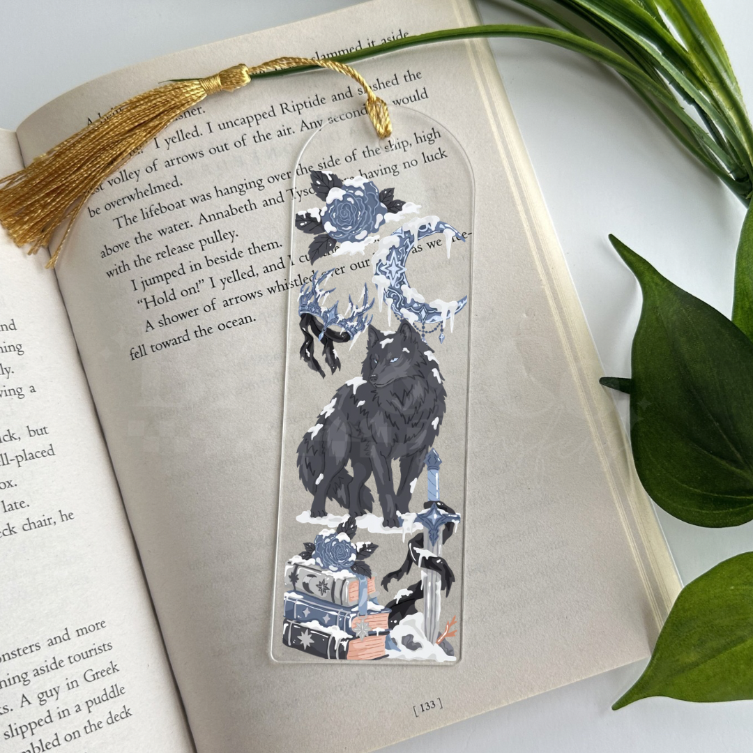 Winter Romantasy UVDTF Bookmark