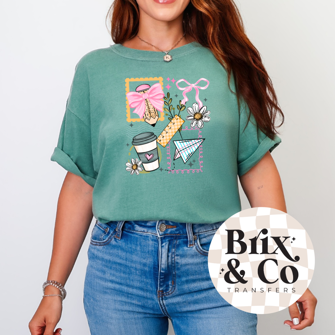 Teacher Stamps DTF HOT PEEL