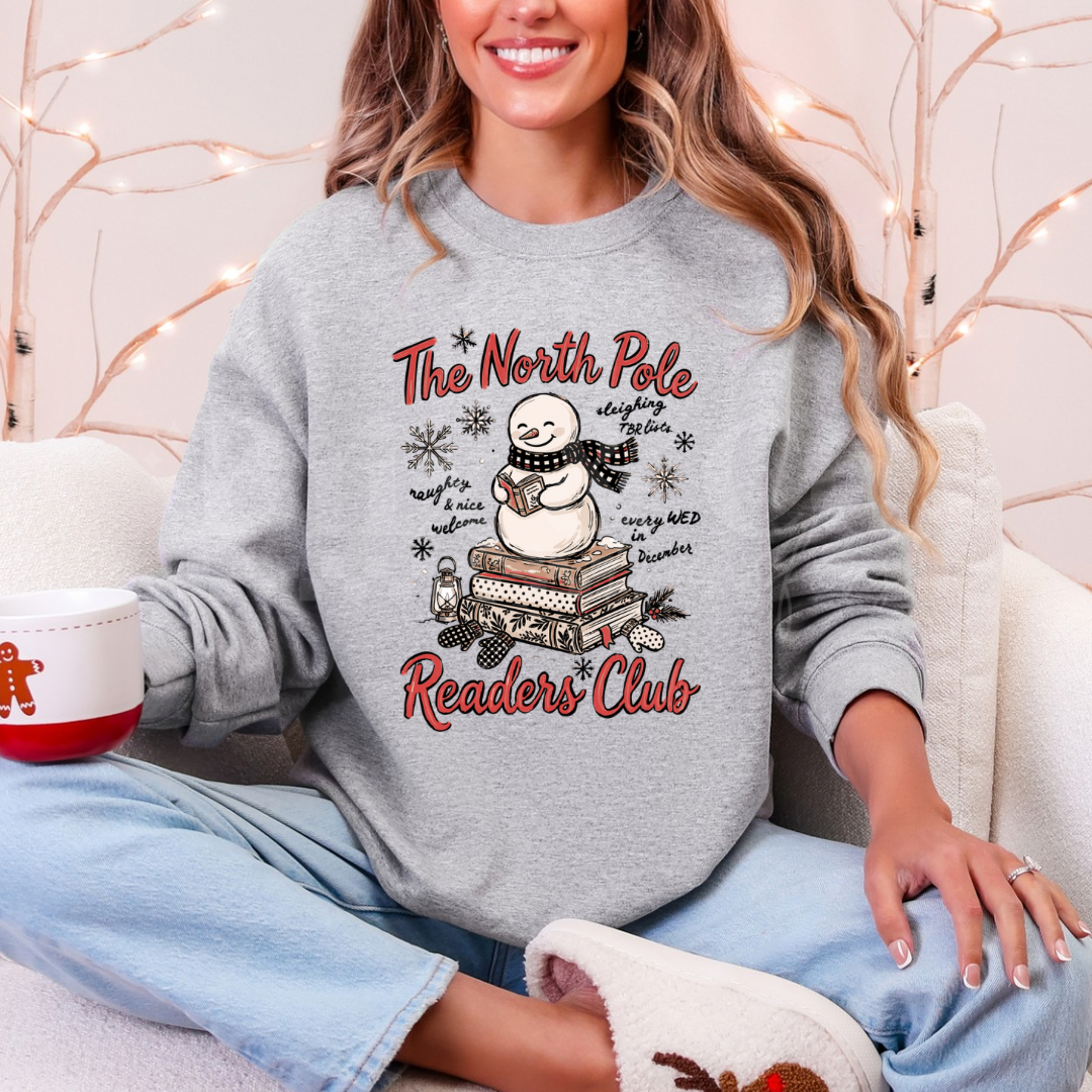 The North Pole Readers Club DTF HOT PEEL