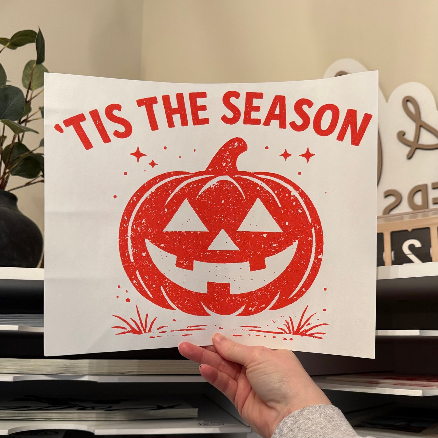‘Tis The Season Single Color (Orange)